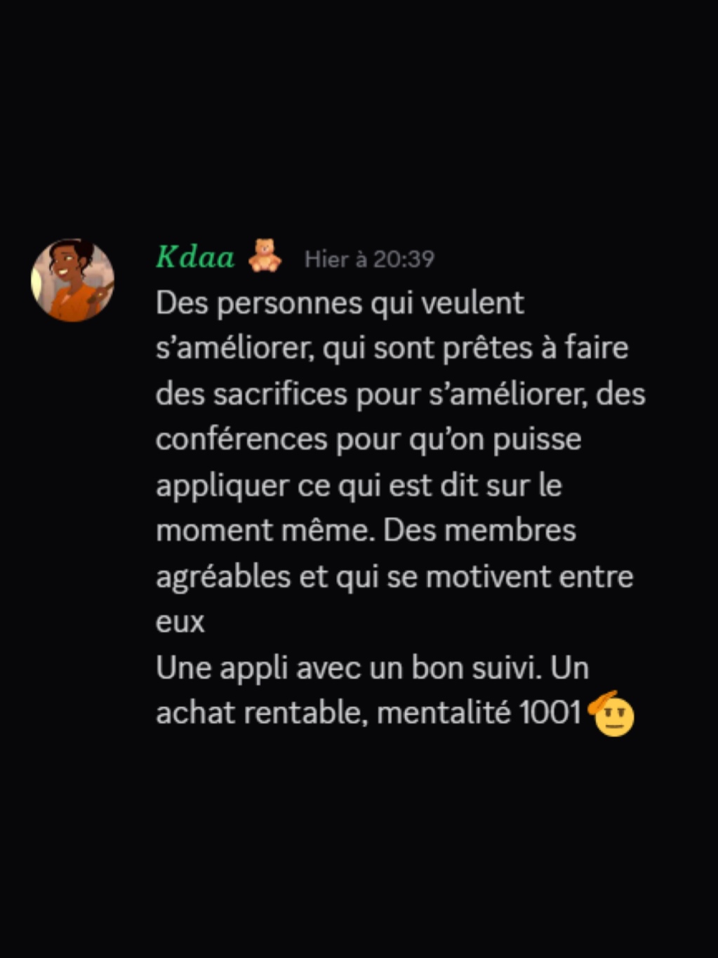 Témoignage membre 4